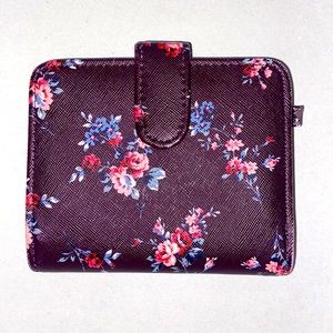 Double sided, floral wallet!